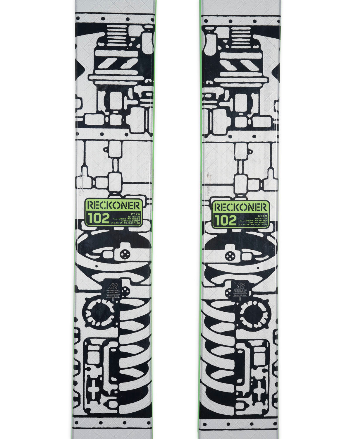Brain Dead x K2 Bio-Technical Reckoner 102 - Steel